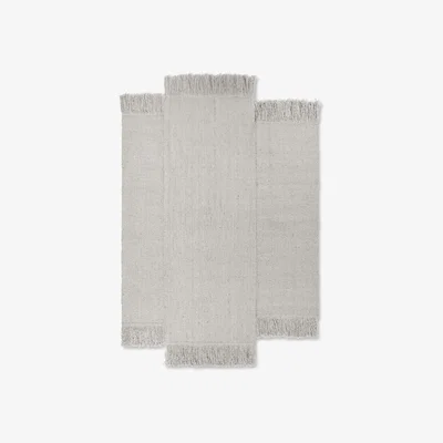 Nordic Nest ferm LIVING Alter wool rug Natural 200x250 cm