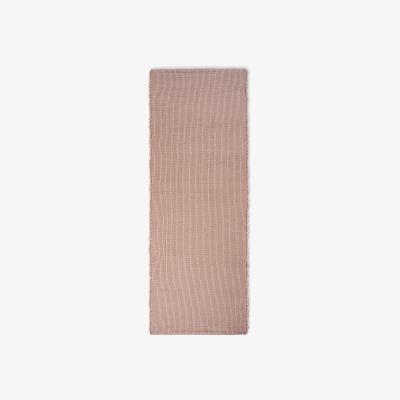 Nordic Nest Hazelnut rug 60x180 cm Light rose