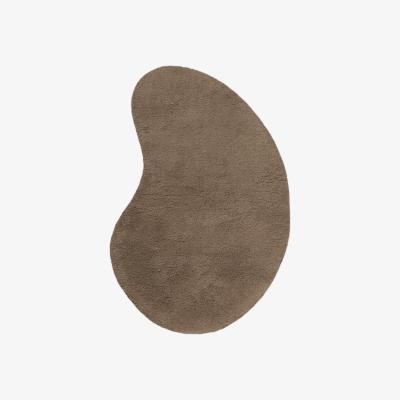Nordic Nest ferm LIVING Forma wool rug 103x155 cm Ash Brown