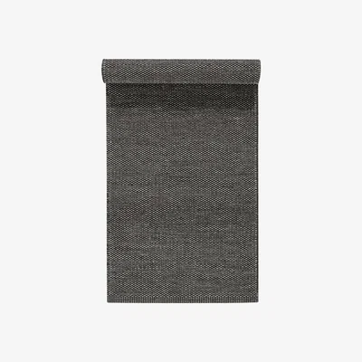 Nordic Nest Lea wool carpet dark grey 80x240 cm