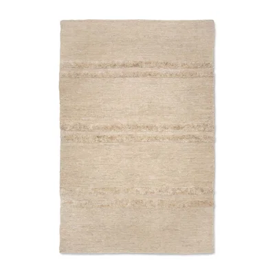 Nordic Nest Classic Collection Soumak jute rug 250x350 cm Ivory