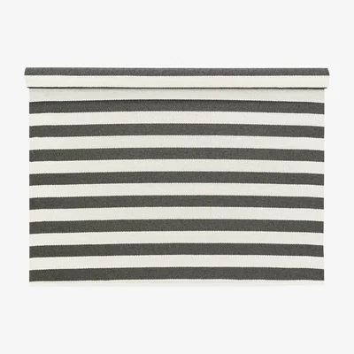 Nordic Nest Uni rug large charcoal (grey) 150x200 cm