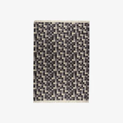 Nordic Nest Small box handwoven rug grey 300x200