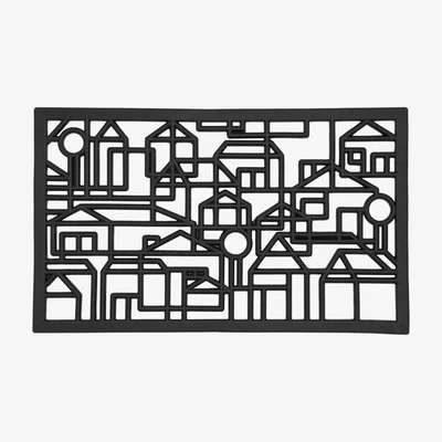 Nordic Nest City door mat 45x75 cm