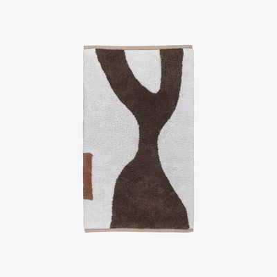 Nordic Nest Mette Ditmer Figura mat rug Brown 70x150 cm