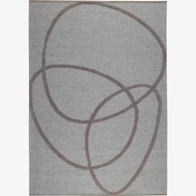 Nordic Nest Kateha Verbena wool rug Brown 170x240 cm