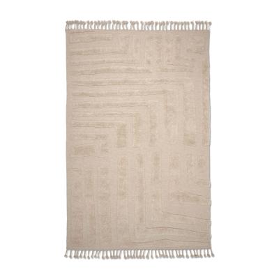 Nordic Nest Classic Collection Field wool rug 250x350 cm Natural Beige