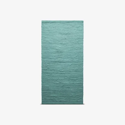 Nordic Nest Cotton rug 75x200 cm Dusty jade (mint)