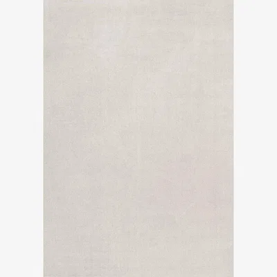 Nordic Nest Layered Classic solid wool rug 200x300 cm Bone white