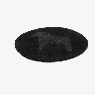 Nordic Nest Etol Design Dala rug Ø55 cm black