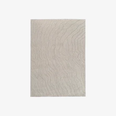Nordic Nest Tinted Duvell wool rug Beige 250x350 cm