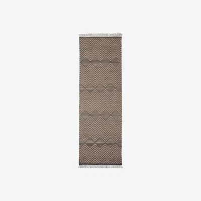 Nordic Nest House Doctor Ranjar rug 90x300 cm Brown