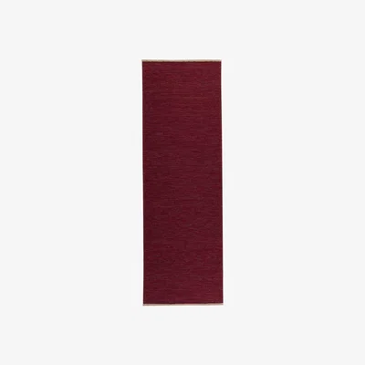 Nordic Nest Allium rug 80 x 250 cm dark red