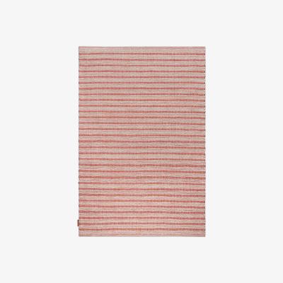 Nordic Nest Stripe rug 170x230 cm Burnt orange