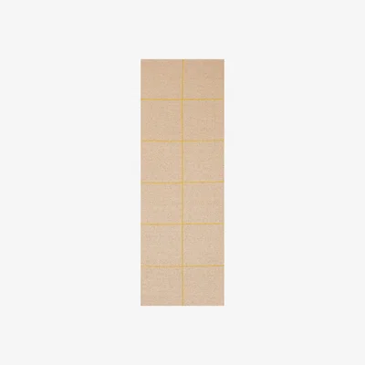 Nordic Nest Ruth rug sulphur 70x325 cm