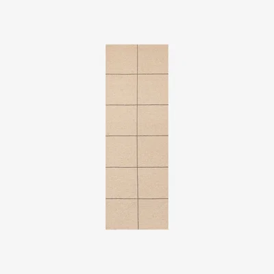 Nordic Nest Ruth rug stone 70x210 cm