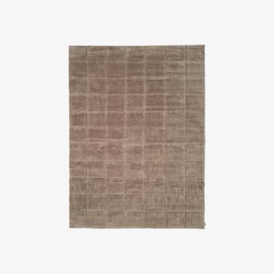 Nordic Nest Classic Collection Grid rug Chocolate 170x230 cm