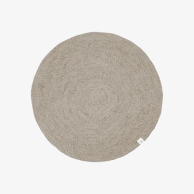 Nordic Nest Classic Collection Merino Rug round Oat 160 cm