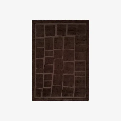 Nordic Nest Tinted Wandel wool rug Brown 200x300 cm