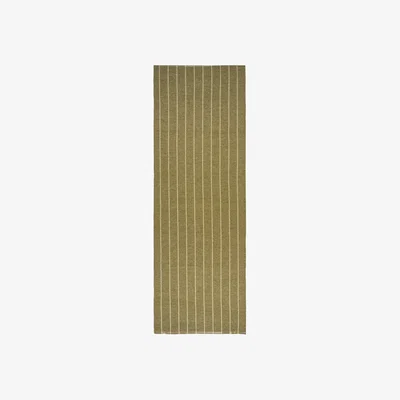 Nordic Nest Scandi Living Lane runner rug Olive green 70x250 cm