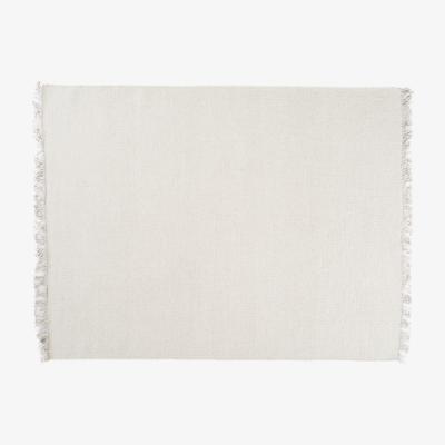 Nordic Nest Rainbow wool carpet 250x350 cm White