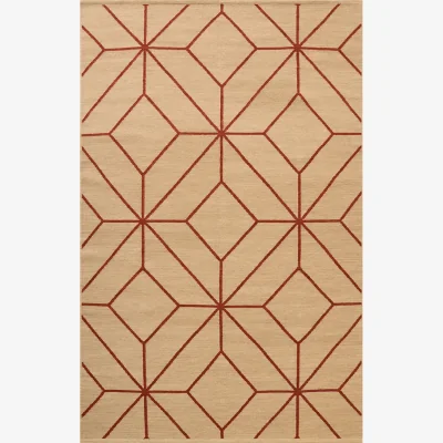 Nordic Nest Chhatwal & Jonsson Ayur rug Beige-Rust 320x230 cm