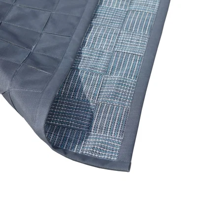 Nordic Nest Cane-line I-am rug Gray/turquoise 200x300 cm