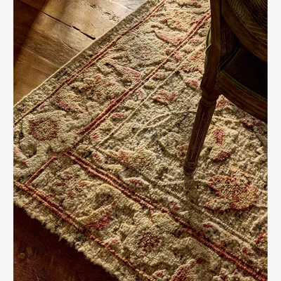 OKA OKA, Anahita Rug 244x305cm - Natural/Rose, Rug