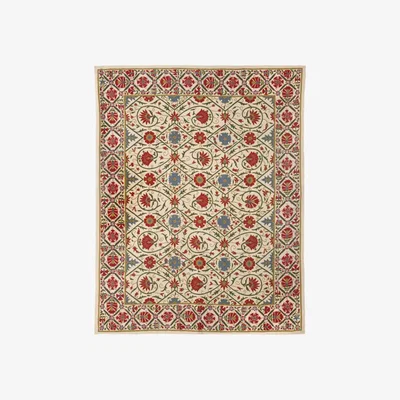 OKA OKA, Bishkek Turkish-Design Rug, Wool, Rugs, Wool, Floral