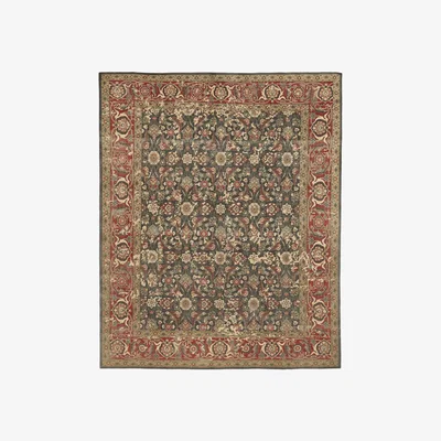 OKA OKA, Samira Rug - Antique Blue/Red, Rugs, Cotton/Wool