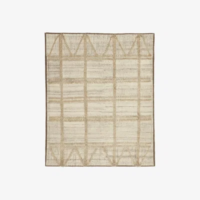 OKA OKA, Sufian Rug - Ivory, Rugs, Cotton/Wool, Persian