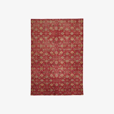 OKA Shalimar Rug, Small - Antiqued Red