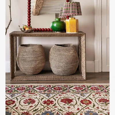 OKA OKA, Bishkek Rug 244x305cm - Cream, Rug