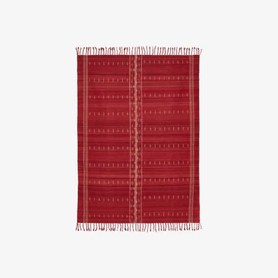 OKA Small Ithaca Rug - Grenache