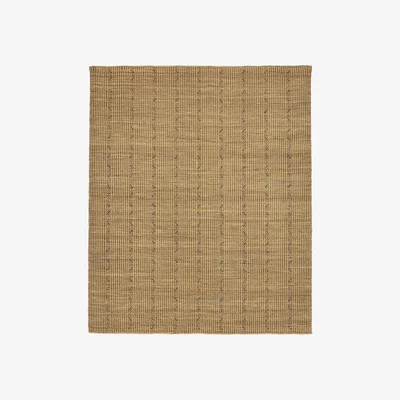 OKA OKA, Huckleberry Jute Rug - Dark Natural, Rugs, Jute, Striped