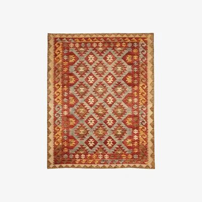 OKA OKA, Darica Rug - Multi, Rugs, Cotton/Wool, Persian