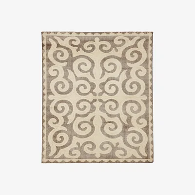 OKA OKA, Shyrdak Rug - Natural/Brown, Rugs, Cotton/Wool, Persian