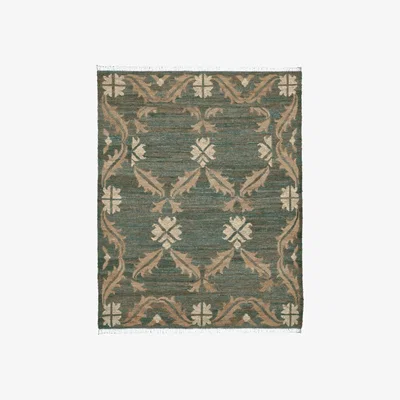 OKA OKA, Aquitane Rug - Washed Lichen, Rugs, Cotton/Wool, Geometric
