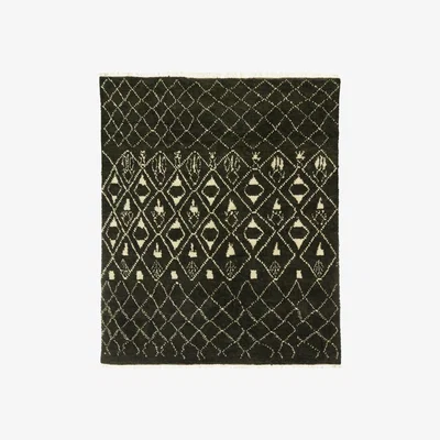 OKA Cheviot Rug - Nero