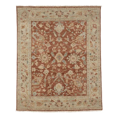 OKA Rudaki Rug - Rust