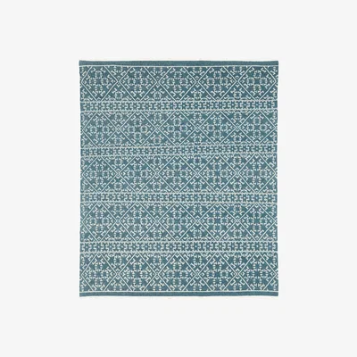 OKA OKA, Merinid Rug - Lapis, Rugs, Cotton/Wool, Geometric