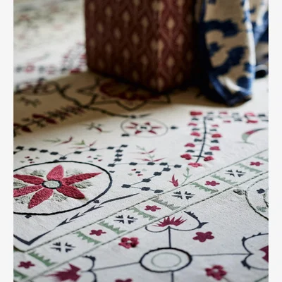 OKA OKA, Ivy Rug 244x305cm - Natural/Multi, Rug