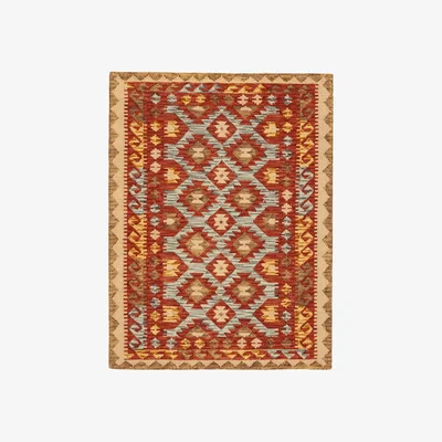 OKA OKA, Small Darica Rug - Multi, Rugs, Cotton/Wool, Persian