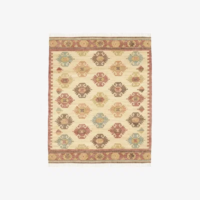 OKA OKA, Nadiya Rug - Natural/Multi, Rugs, Jute