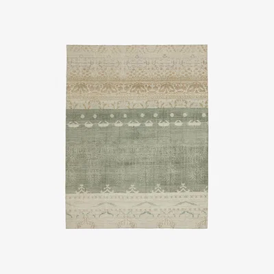 OKA OKA, Rosarch Rug - Sage, Rugs, Cotton/Wool, Abstract