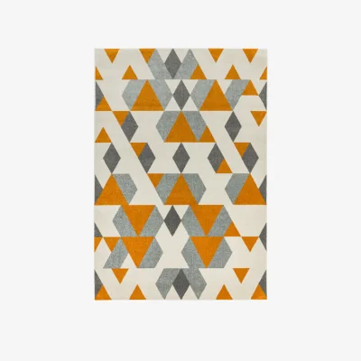 Olivia's Asiatic Carpets Colt Machine Woven Rug Pyramid Rust - 200 x 290cm