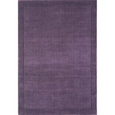 Olivia's Asiatic Carpets York Hand Woven Rug Purple - 80 x 150cm