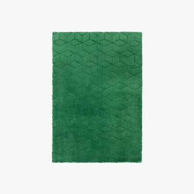 Olivia's Asiatic Carpets Cozy knitted Rug Green - 120 x 170cm