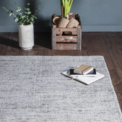 Olivia's Gallery Direct Castillo Rug Silver