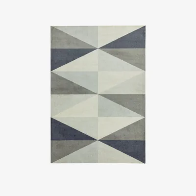 Olivia's Asiatic Carpets Riley Tufted and printed Rug Grey - 160 x 240cm